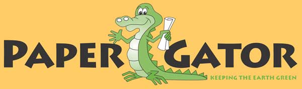Paper Gator Recycling - Keeping the Earth Green